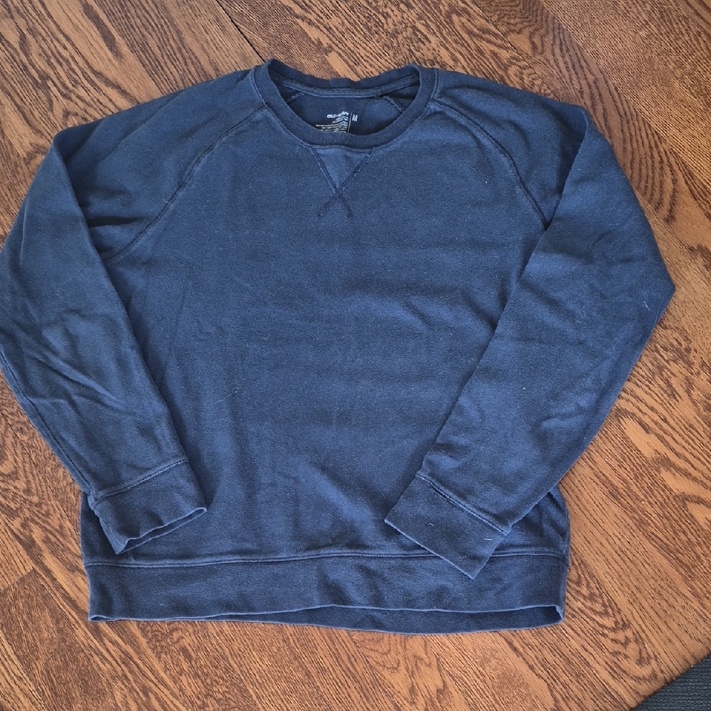 Old Navy Men's Deep Blue Crewneck Sweater